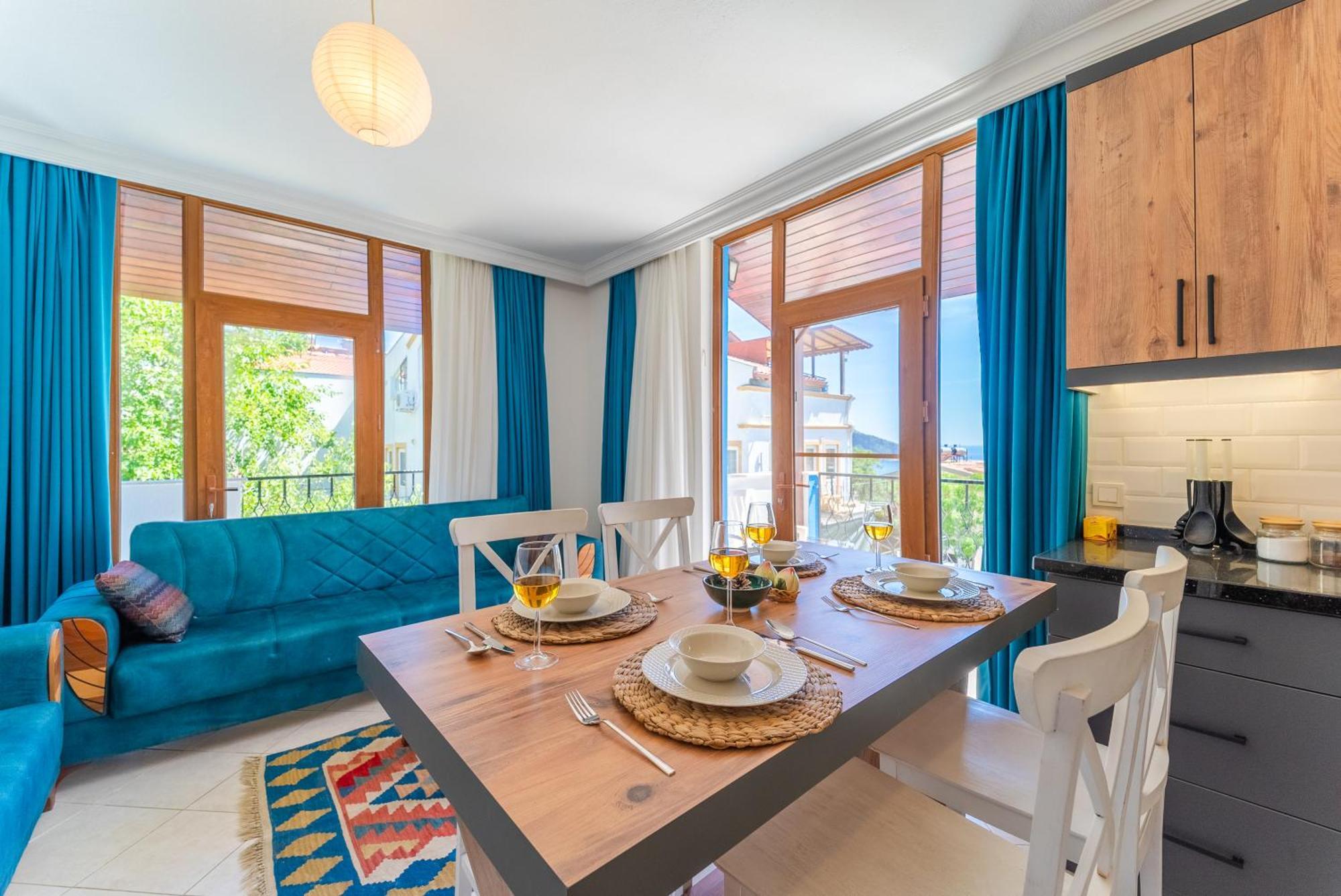 Pazar Apartments Kalkan Eksteriør bilde