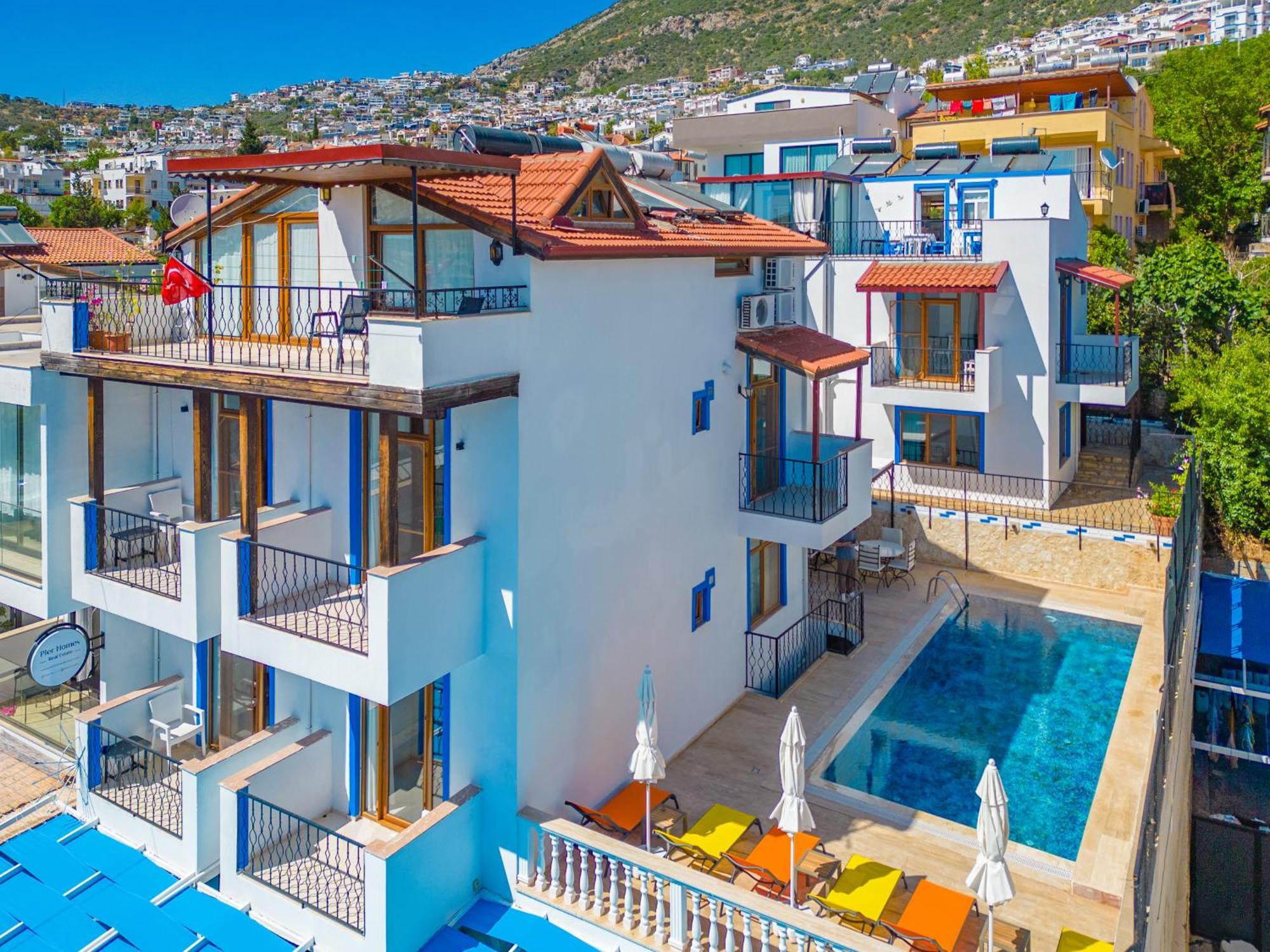 Pazar Apartments Kalkan Eksteriør bilde