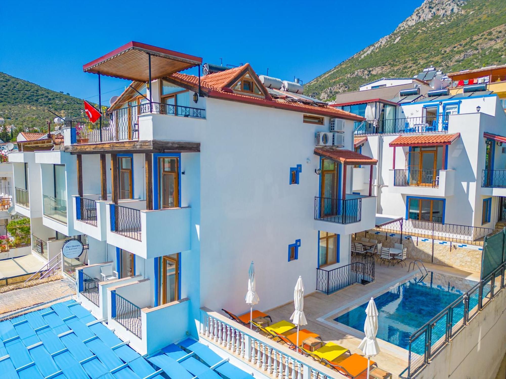 Pazar Apartments Kalkan Eksteriør bilde